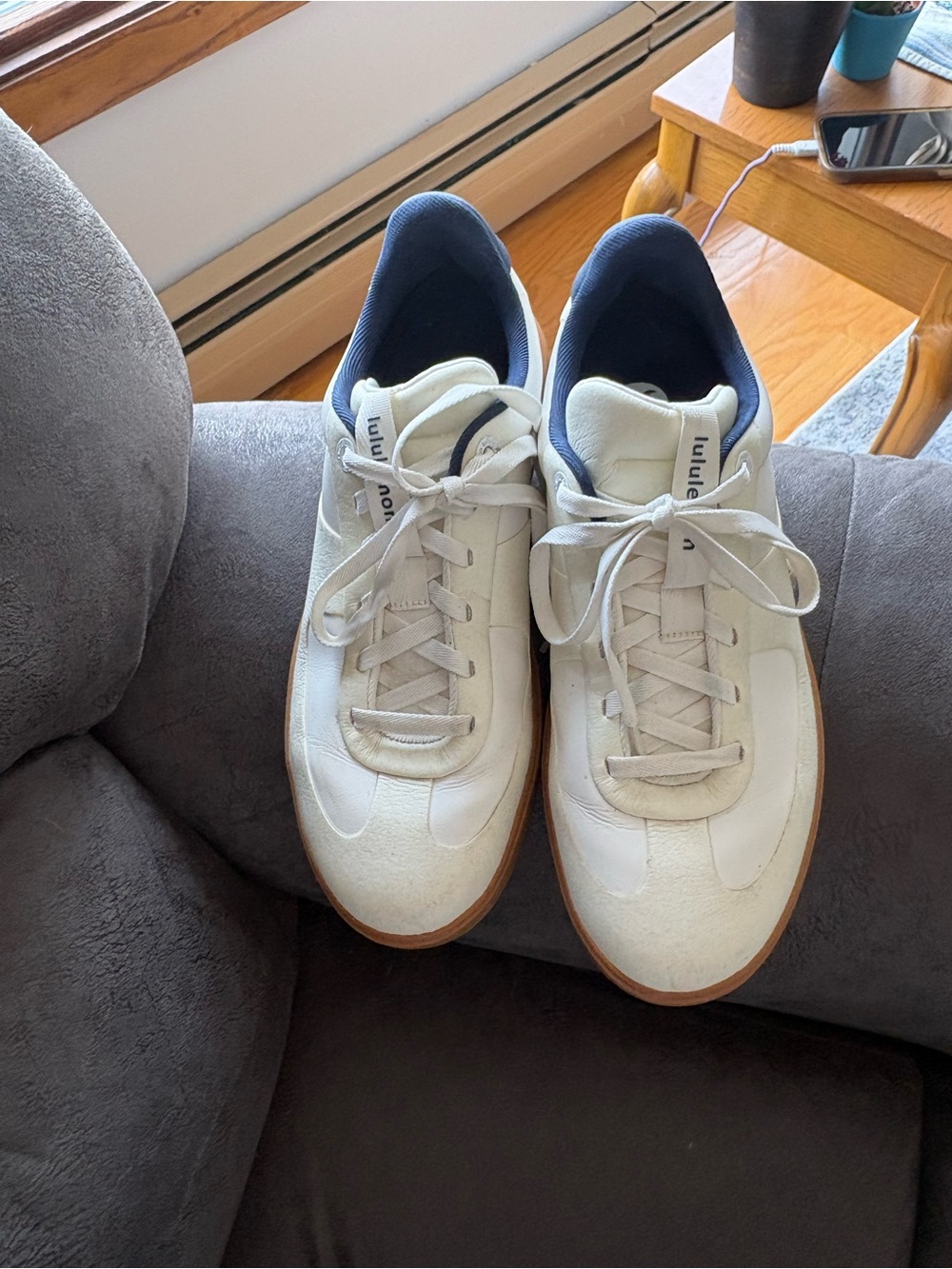lululemon athletica city verse White Sneakers —wore once! Like NWOT - Picture 4 of 6